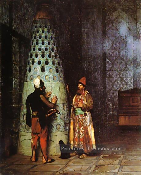 En attente d’une audience Orientalisme grec arabe Jean Léon Gérôme Peintures à l'huile